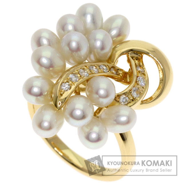 タサキ リング・指輪 パール 真珠 ダイヤモンド