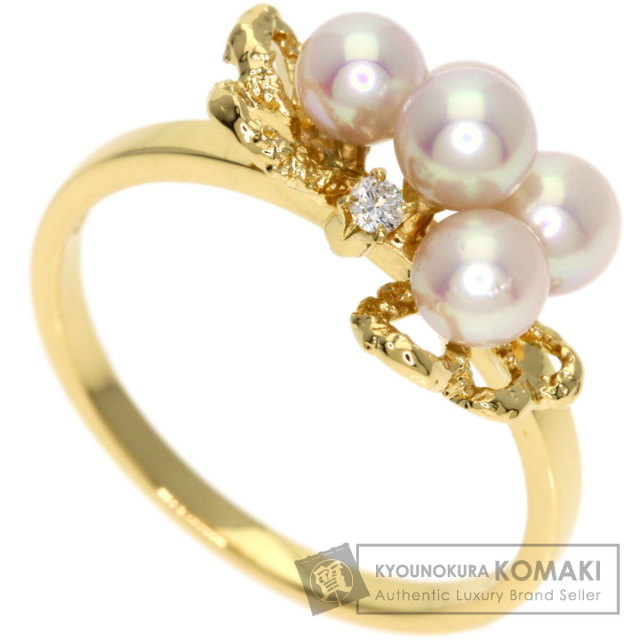 タサキ リング・指輪 パール 真珠 ダイヤモンド