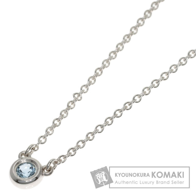 TIFFANY&Co. ティファニー バイザヤード アクアマリン ネックレス
