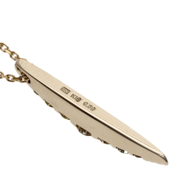 カシケイ ネックレス ネイキッド ブラウンダイヤモンド