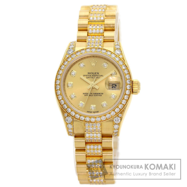 ROLEX ロレックス 69178 プレアデス文字盤 純正 ダイヤモンド 腕時計