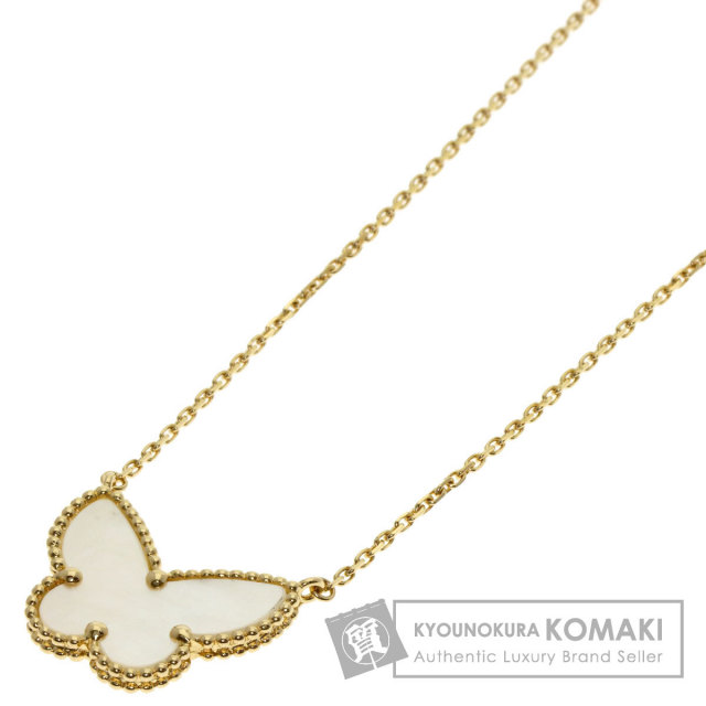 ヴァンクリーフ＆アーペル ネックレス ラッキー アルハンブラ パピヨン