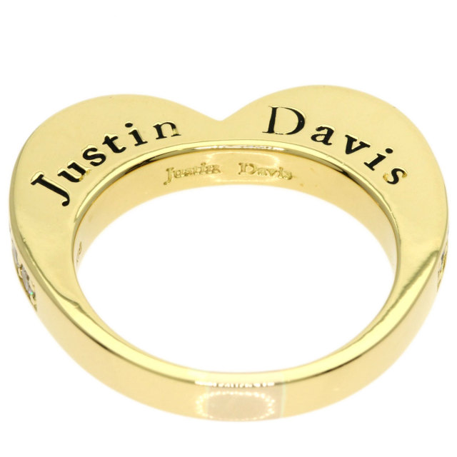Justin Davis ジャスティンデイビス ハート ダイヤモンド リング・指輪
