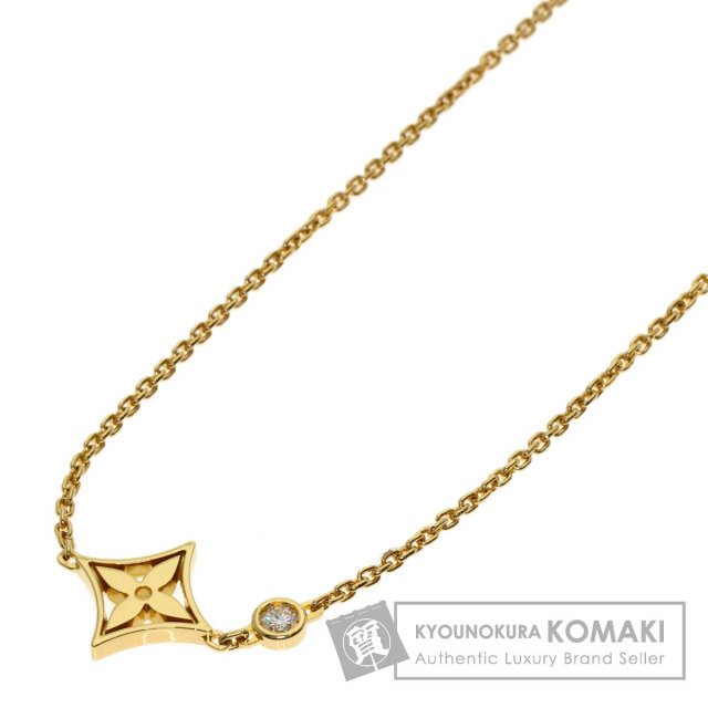 ルイヴィトン ネックレス ペンダント モノグラム イディール 1P ダイヤモンド