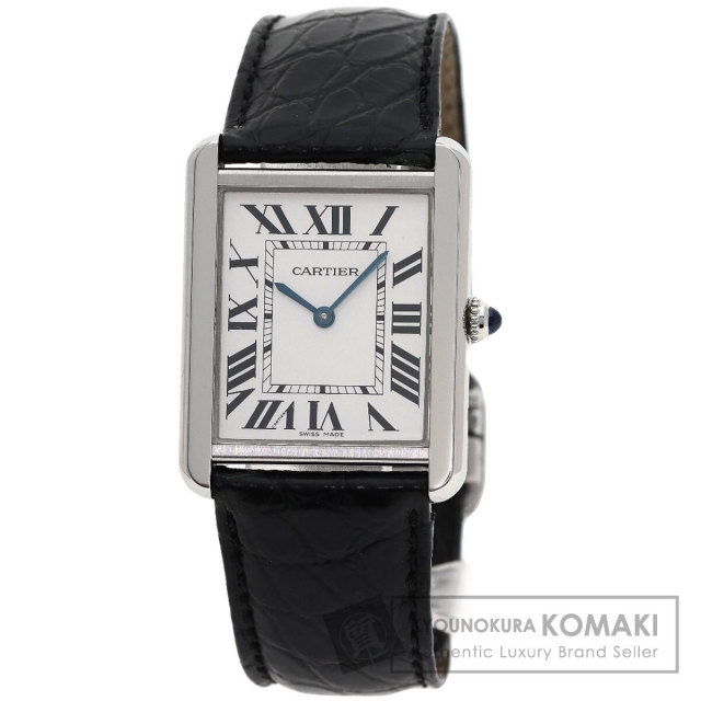 CARTIER カルティエ W5200003 タンクソロLM W5200003 腕時計