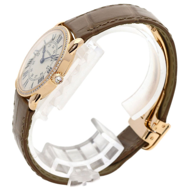 CARTIER カルティエ WR000351 ロンドルイカルティエ SM 腕時計 K18