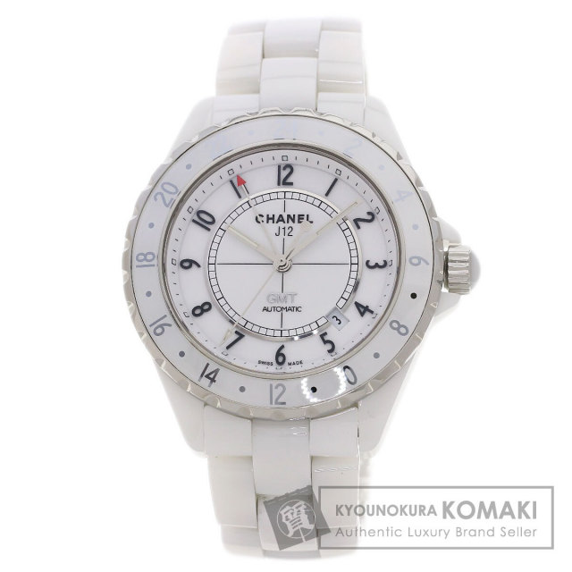 CHANEL シャネル H2126 J12 42mm GMT 腕時計 セラミック/セラミック