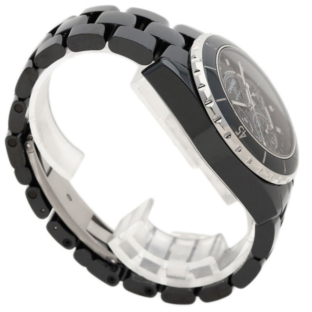 シャネル 腕時計 J12 クロノグラフ 41mm 9P ダイヤモンド