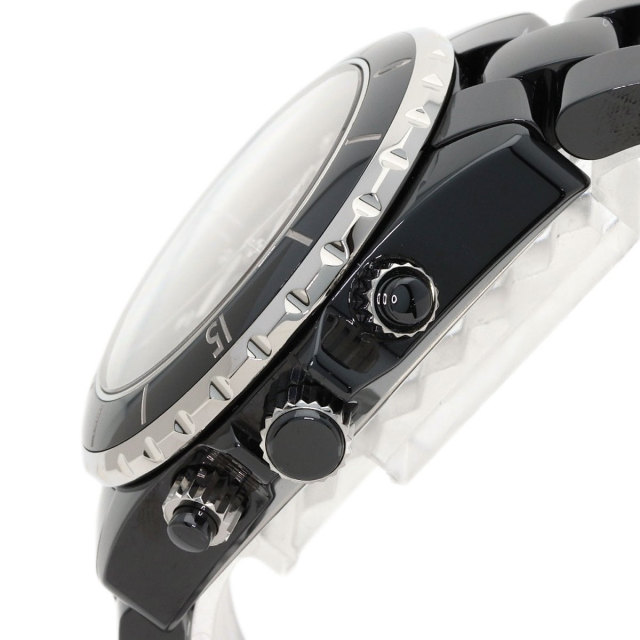 シャネル 腕時計 J12 クロノグラフ 41mm 9P ダイヤモンド