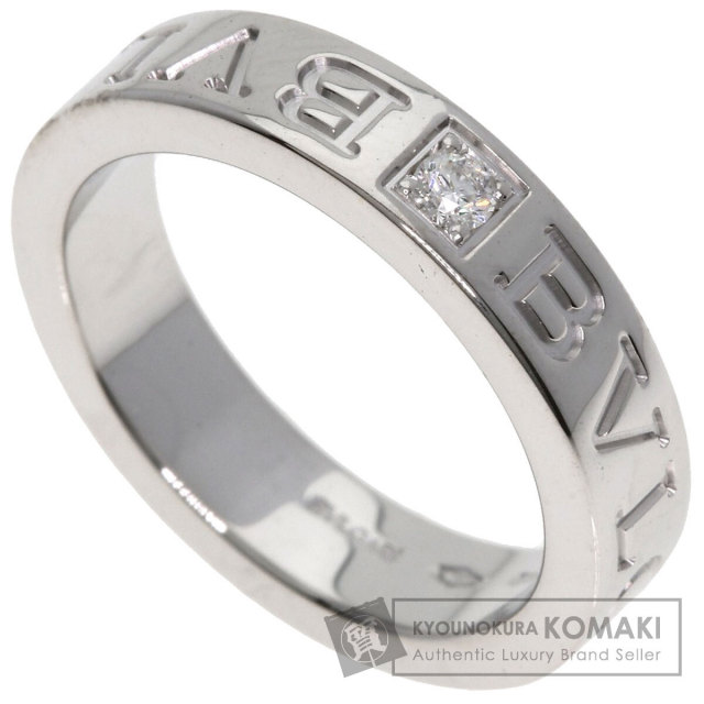 ブルガリ リング・指輪 ダブルロゴ ダイヤモンド