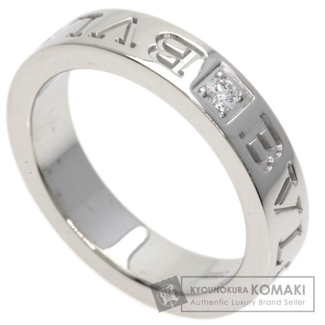 ブルガリ リング・指輪 ダブルロゴ ダイヤモンド