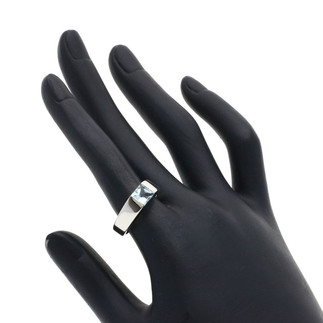 カルティエ リング・指輪 タンク アクアマリン #53