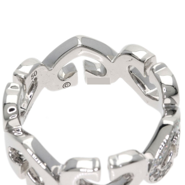 カルティエ リング・指輪 Cハート ダイヤモンド #50