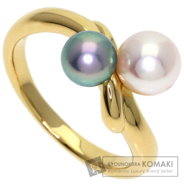 TASAKI タサキ パール 真珠 リング・指輪 K18イエローゴールド