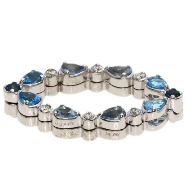 セレクトジュエリー ペンダントトップ ダイヤモンド カラーストーン