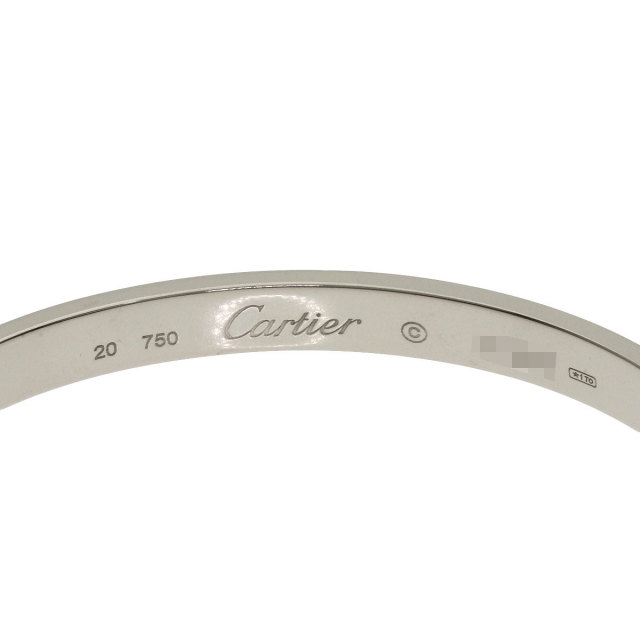 CARTIER カルティエ ラブブレス #20 ドライバー無し ブレスレット K18