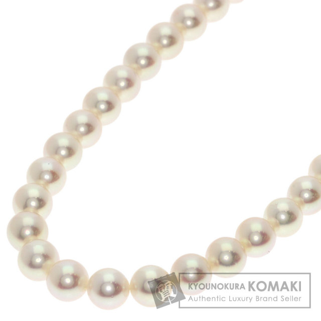 ミキモト ネックレス パール 真珠 Mチャーム付き