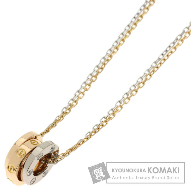 カルティエ ネックレス ラブ スリーフープ ダイヤモンド