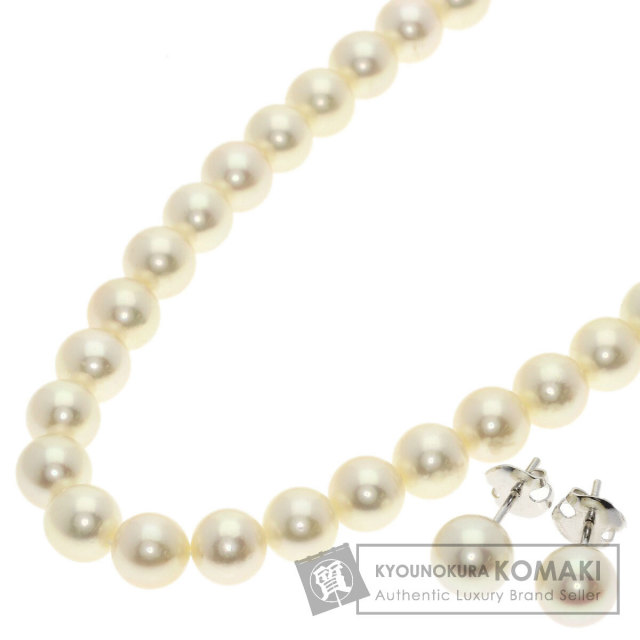 タサキ ネックレス アコヤパール 真珠 ピアスセット