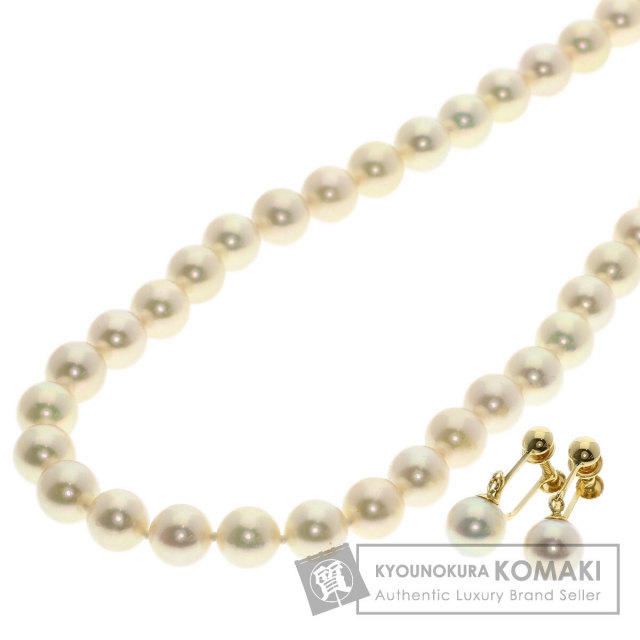 タサキ ネックレス パール 真珠 ネックレス・イヤリング 2点セット