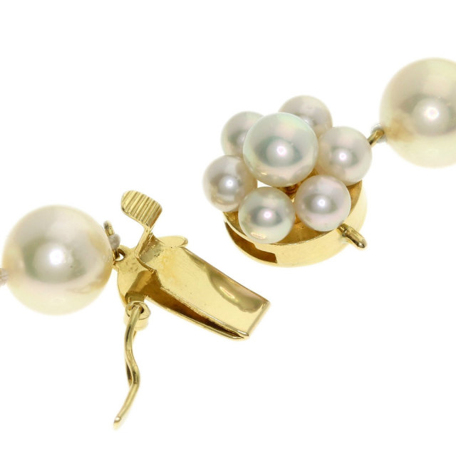 タサキ　真珠　ネックレス　イヤリングセット TASAKI タサキ パール 真珠 ネックレス・イヤリング 2点セット