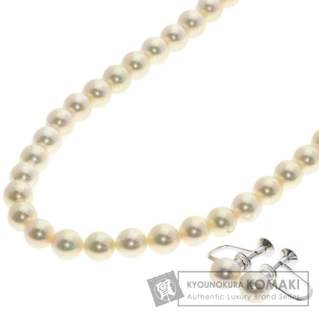 タサキ ネックレス パール 真珠 ネックレス・イヤリング 2点セット