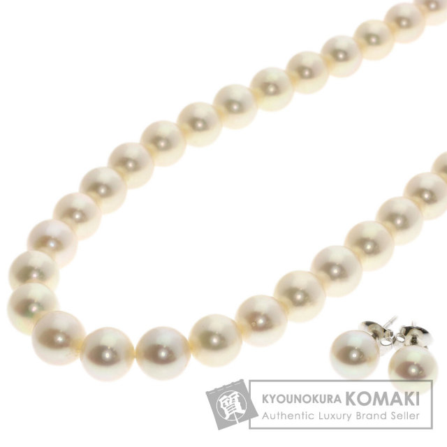 タサキ ネックレス パール 真珠　ネックレス・ピアス 2点セット