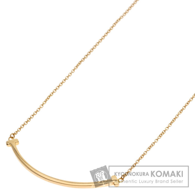 ティファニー ネックレス Tスマイル スモール