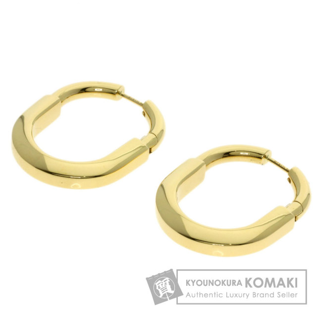 TIFFANY&Co. ティファニー ロック ミディアム ピアス K18イエロー