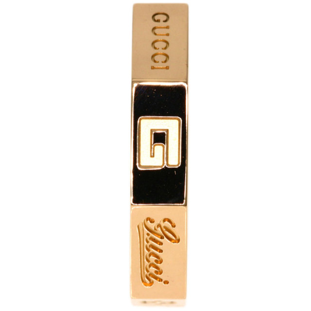 2月12取り下げ。グッチ オクタゴン 9号重量4g 18K GUCCI グッチ オクタゴン #10 リング・指輪 K18ピンクゴールド