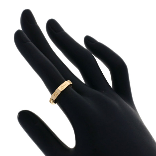 GUCCI グッチ オクタゴン #10 リング・指輪 K18ピンクゴールド