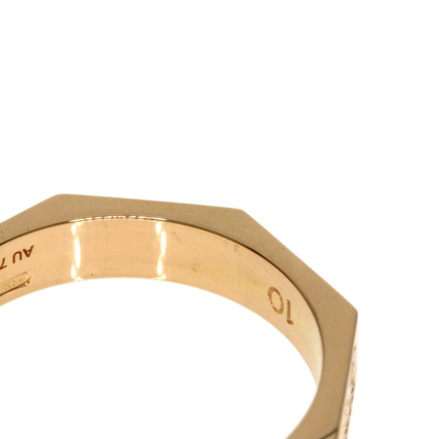 GUCCI グッチ オクタゴン #10 リング・指輪 K18ピンクゴールド
