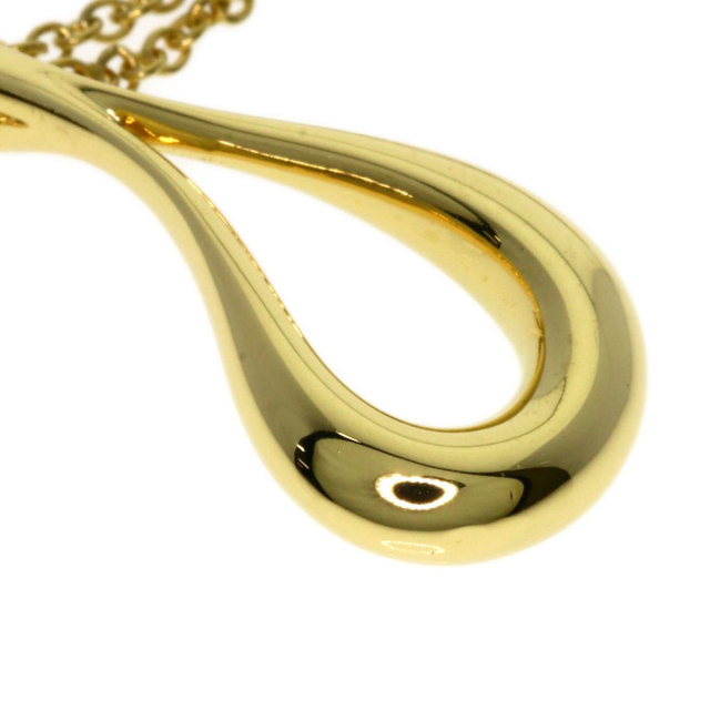 TIFFANY&Co. ティファニー ティアドロップ ネックレス K18イエロー