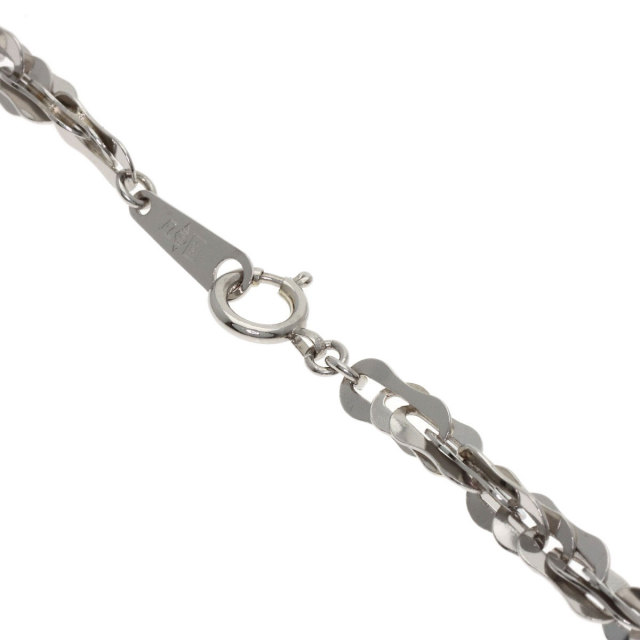 チェーン 39cm ネックレス プラチナPT850 16g レディース [中古