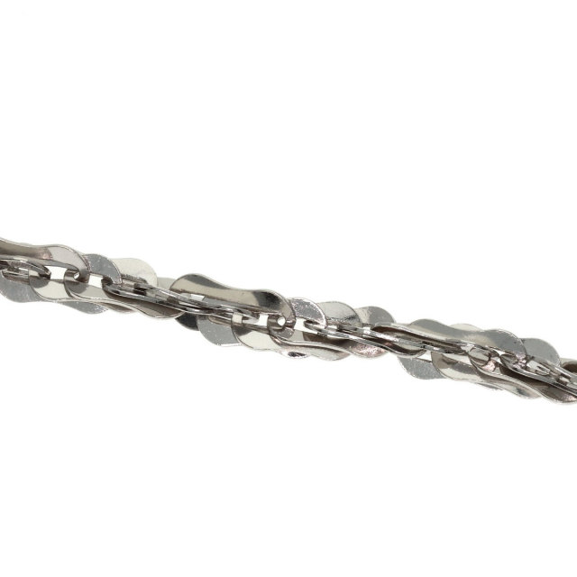 チェーン 39cm ネックレス プラチナPT850 16g レディース [中古
