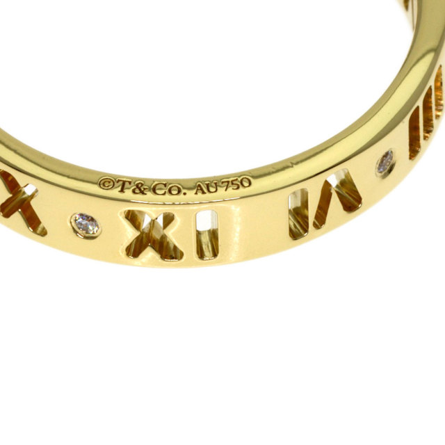 TIFFANY&Co. ティファニー アトラス 4P ダイヤモンド リング・指輪 K18