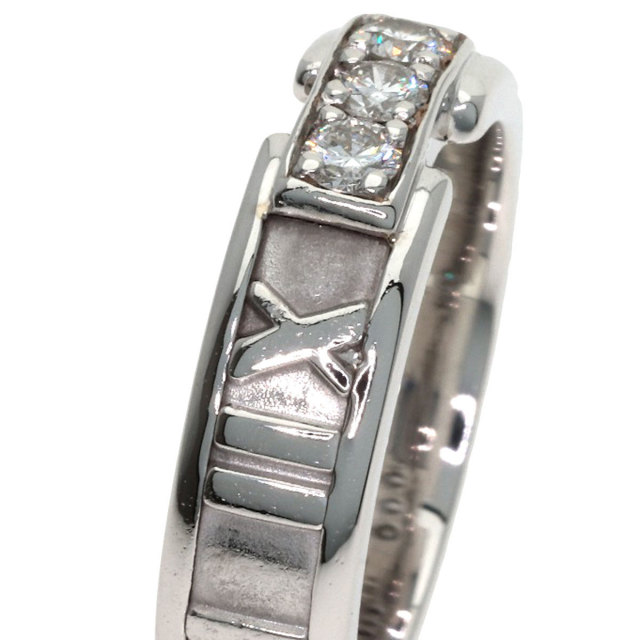 TIFFANY&Co. ティファニー アトラス 3P ダイヤモンド リング・指輪 K18