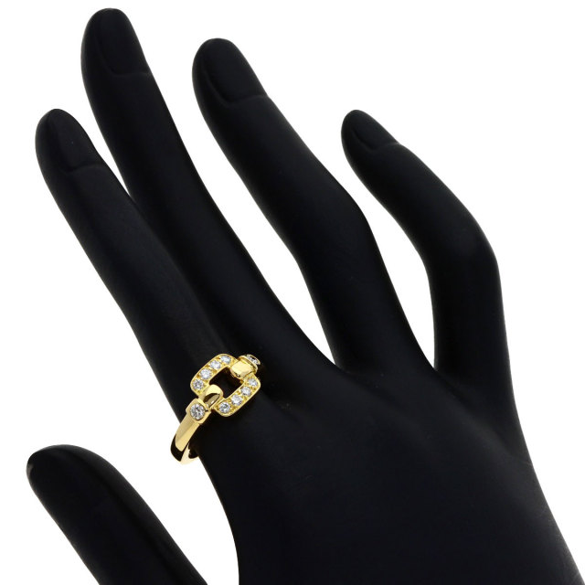 CARTIER カルティエ ニンフィア ダイヤモンド リング・指輪 K18