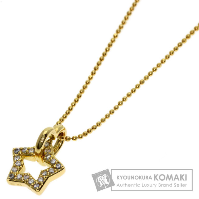 Ponte Vecchio ポンテヴェキオ スター ダイヤモンド ネックレス K18