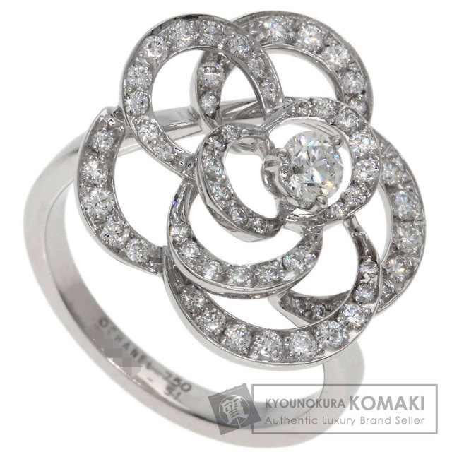 CHANEL シャネル カメリア ミディアム ダイヤモンド #51 リング・指輪