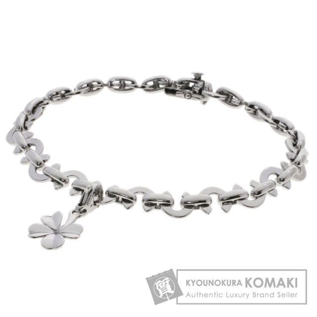 CHANEL シャネル ココ Cロゴ クローバー チャーム ブレスレット K18