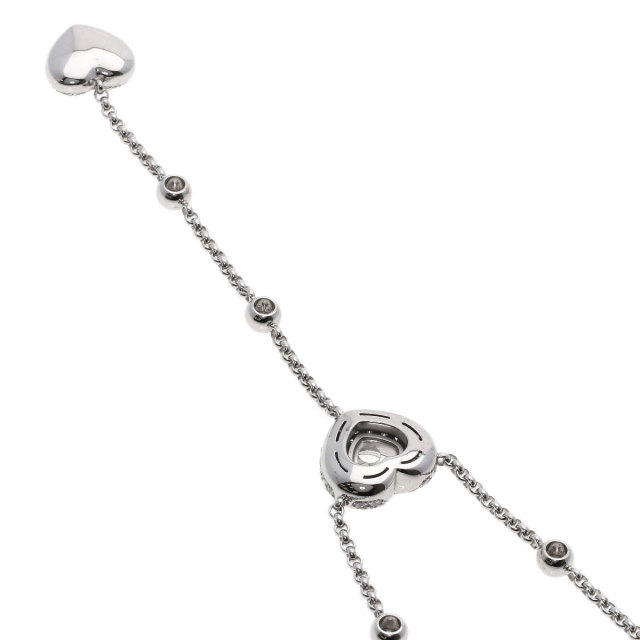 Chopard ショパール ハッピーダイヤモンド ネックレス K18ホワイト