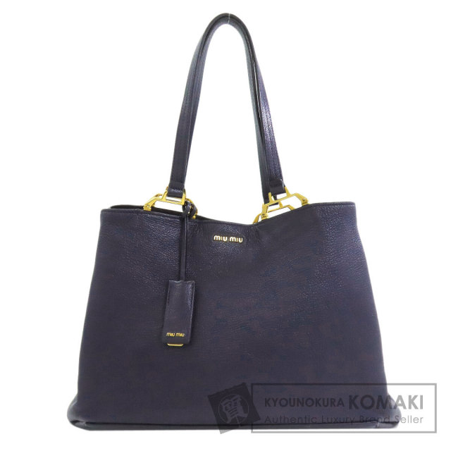 ミュウミュウ トートバッグ ロゴ