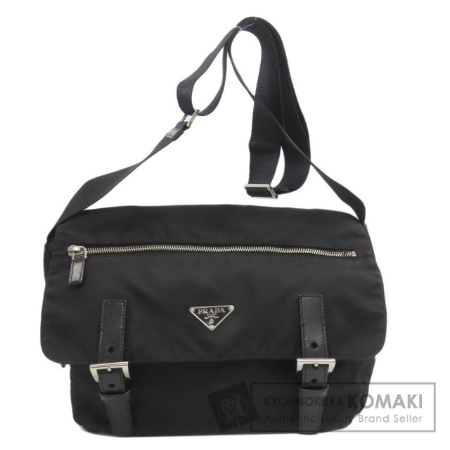 プラダ ショルダーバッグ ロゴ金具