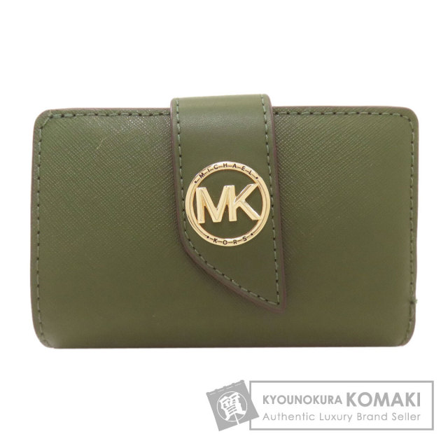 マイケルコース 二つ折り財布(小銭入れあり) ロゴ