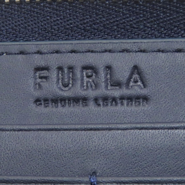 Furla フルラ アーチロゴ 長財布（小銭入れあり） レザー レディース [中古] Furla フルラ アーチロゴ 長財布（小銭入れあり） レザー レディース