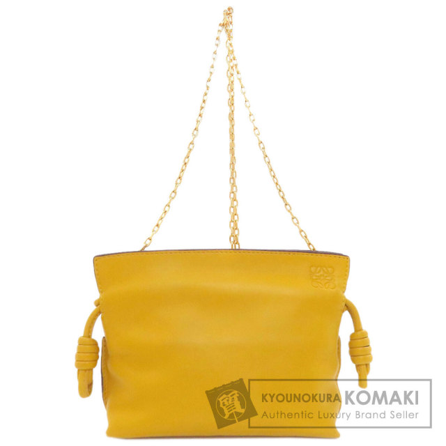 LOEWE ロエベ フラメンコ クラッチ ナノ ショルダーバッグ カーフ