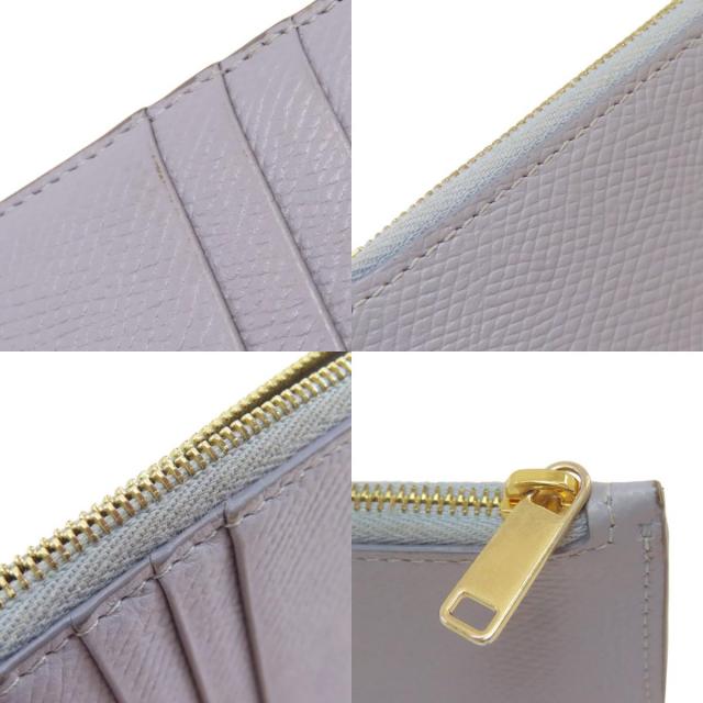 【最終値下げ】CELINE セリーヌ デカロゴ金具 ケース付　コンパクト TRIOMPHE セリーヌ CELINE コンパクトウォレット コイン入れ付き