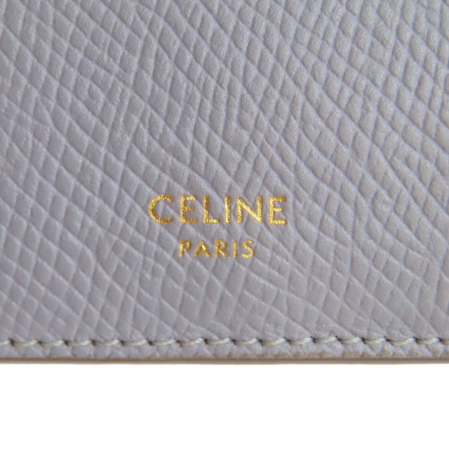 CELINE セリーヌ ロゴ カードケース レザー レディース [中古