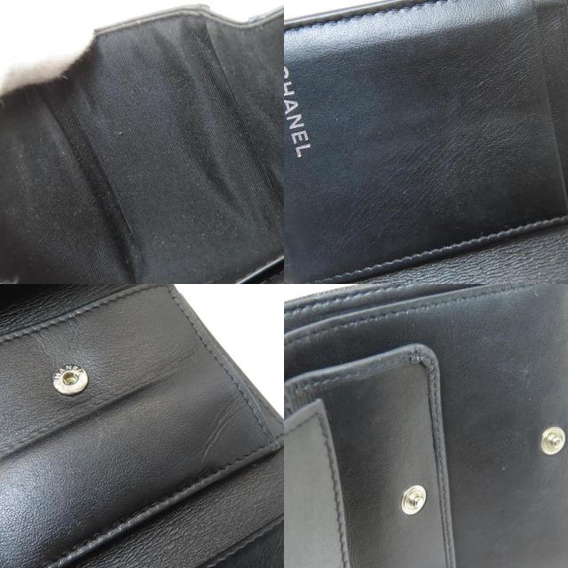 シャネル 二つ折り財布（小銭入れあり） マトラッセ 三つ折り財布